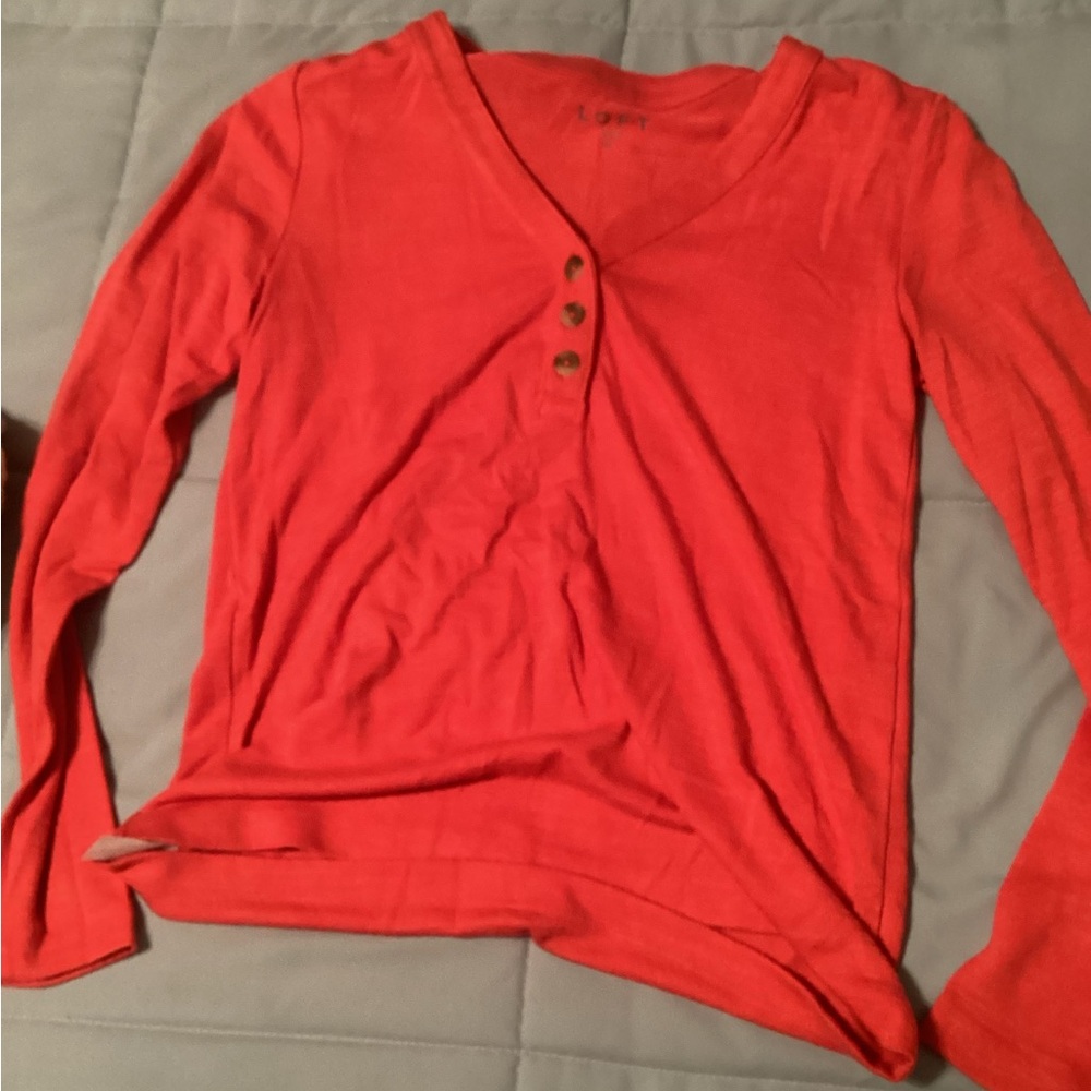 Loft long sleeve shirt